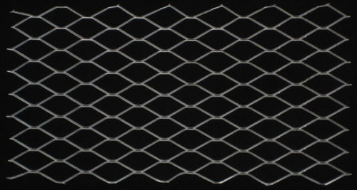 Tela metálica em aço inoxidável - SS304/316 - AMICO - Alabama Metal Industries - para fundações / com malha em losangos