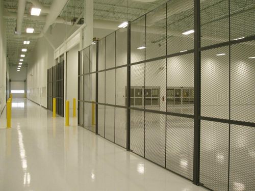 Tela metálica em aço - SECURA - AMICO - Alabama Metal Industries - para parede divisória / com malha em losangos