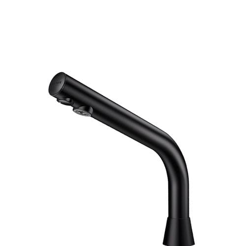 Misturador monocomando para lavatório - BINOPTIC - DELABIE - de bancada / de infravermelho / em latão cromado