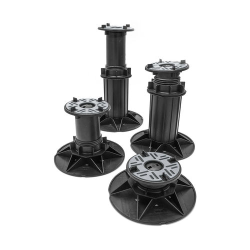 Pedestal para piso elevado em polipropileno - BALANCE - IMPERTEK Srl - ajustável / autonivelante / para ambiente externo