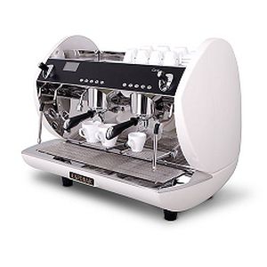 Máquina de café expresso - CARAT 2 GR WHITE - CREM INTERNATIONAL - profissional / automática / de 2 grupos