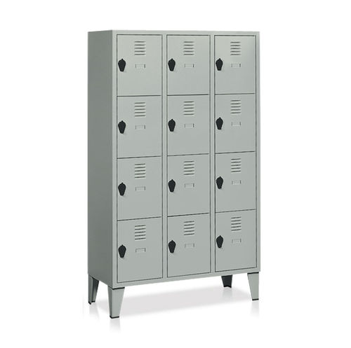 Armário de arquivo alto - E393 Series - TECNOTELAI - em chapa / em material plástico / com porta de abrir