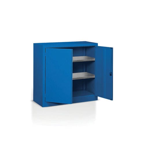 Armário de arquivo baixo - E1020 - TECNOTELAI - em chapa / com porta de abrir / contemporâneo