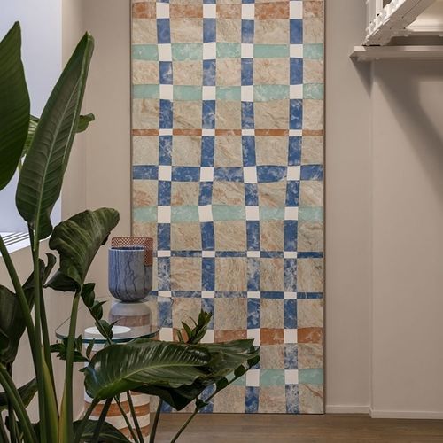 Placa de pedra em mármore - TARTAN - BUDRI - para revestimento de fachada / para parede / de revestimento