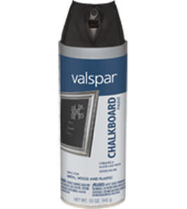 Tinta decorativa - VALSPAR® CHALKBOARD SPRAY - VALSPAR - para esquadrias / para madeira / lousa