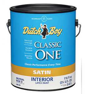 Tinta decorativa - CLASSIC ONE - DUTCH BOY - para ambiente interno / para parede / acrílica