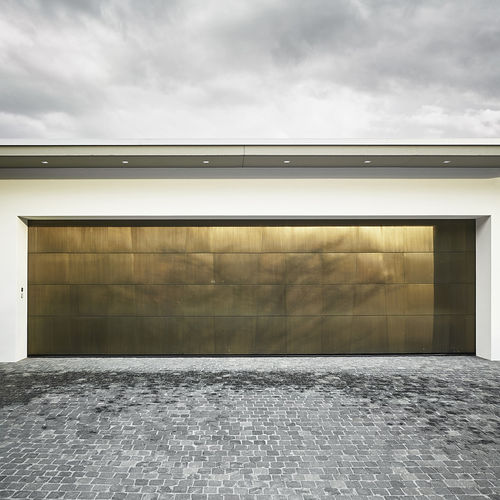 Portão basculante para garagem - SWITZERLAND - AIR-LUX - de correr / em latão / automático