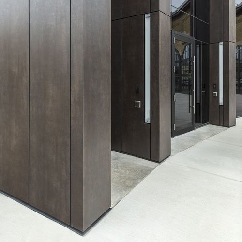 Painel decorativo de revestimento - Iron Copper - NEOLITH - para móvel / para cozinha / para fachada