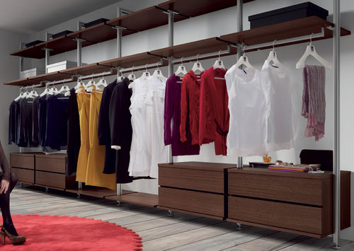 Closet de canto - PROFILE 7 / PROFILE 1  - Sistema Midi - contemporâneo / em madeira