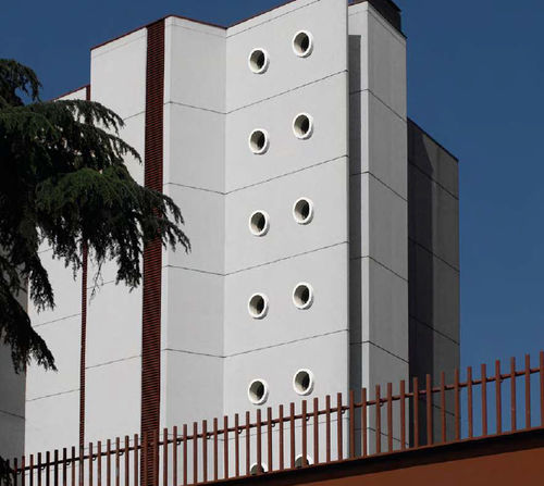 Molde de cofragem para revestimento de fachada - ESX 406  - Plasmacem - efeito pedra / em poliuretano / em silicone