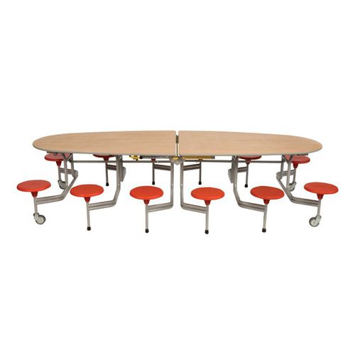 Conjunto de mesa e cadeiras contemporâneo - COMMUNICATOR - SICO - para ambiente interno / laminado / com rodízios