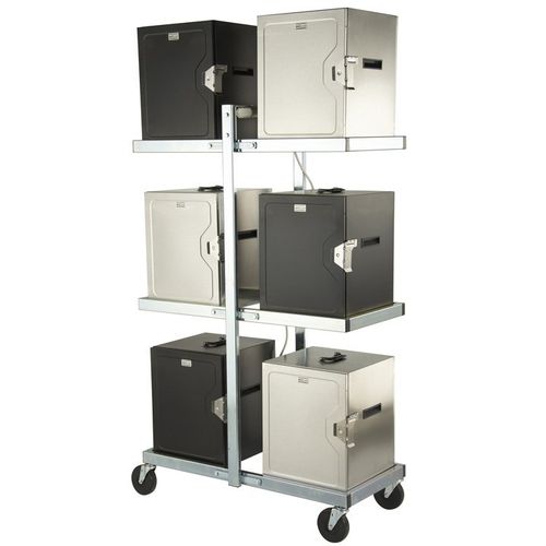 Carrinho para tabuleiros de refeição - 3909-100 - SICO - para cozinha profissional / para restaurante / aquecedor