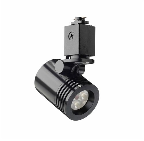 Spot de trilho de LED - TL114LED-4K-FL-BL - JUNO - redondo / em alumínio / da linha comercial