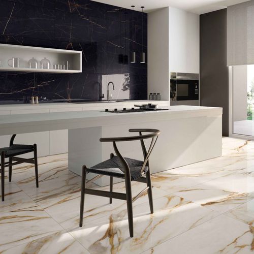 Placas de revestimento em grés porcelanato - NOBILE - DESVRES - polida / para ambiente interno / para banheiro
