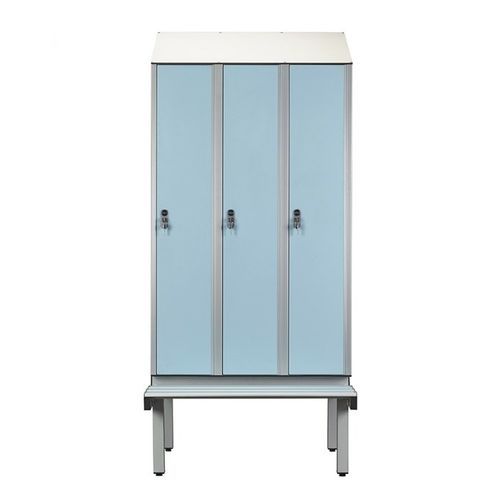 Armário de vestiário em HPL - A150IP - PATENTVERWAG ITALIA - de chave / com código / de moeda