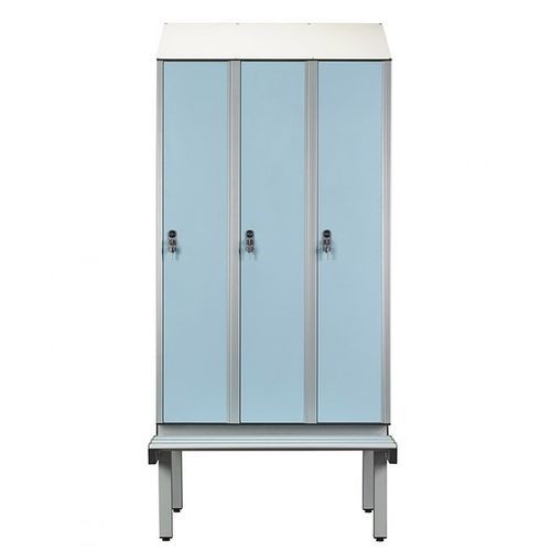 Armário de vestiário em HPL - L150IP  - PATENTVERWAG ITALIA - de chave / com código / de moeda