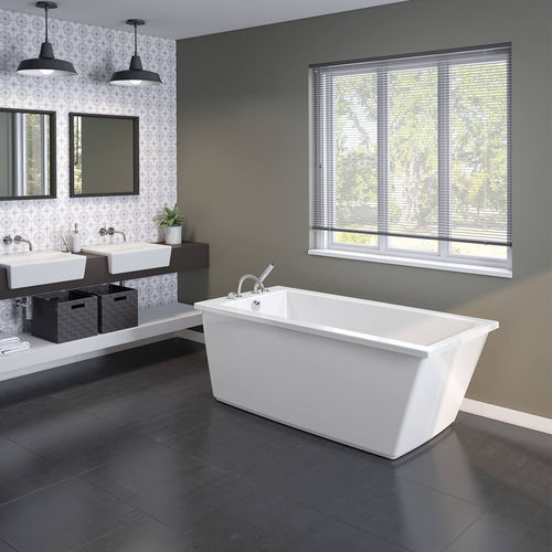 Banheira freestanding - ELINOR - MAAX bathroom - em acrílico / contemporânea