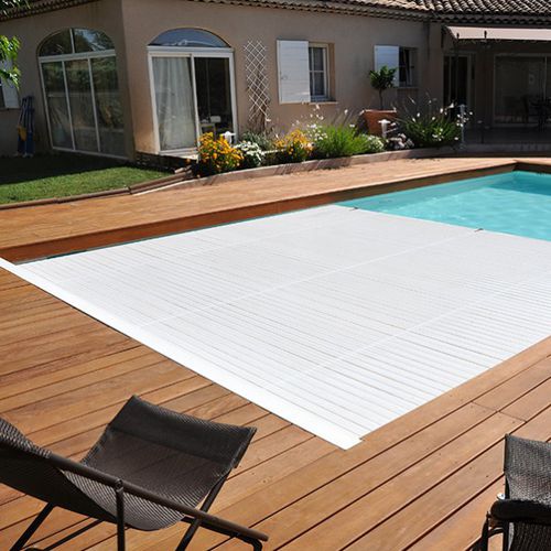 Capa de lâminas para piscina - ROLLIN  - DEL - automática / de segurança / submersa