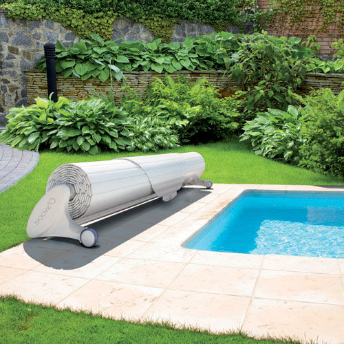 Capa de lâminas para piscina - MOOVE'O® - DEL - automática / de segurança / com sensor solar