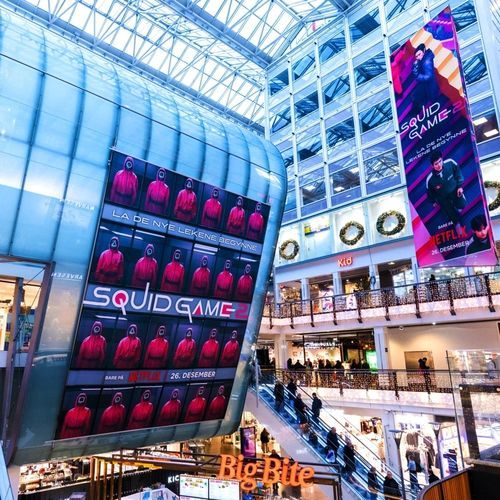 Painel publicitário de embutir - JCDecaux - Mobilier Urbain - de parede / de LED