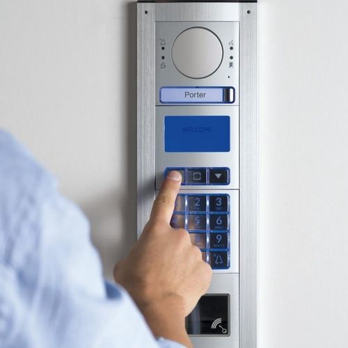 Porteiro eletrônico de alumínio - MTM  - CAME S.P.A - em aço inoxidável / residencial / profissional