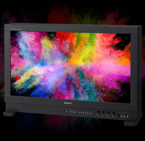 Monitor fixa - BVM-HX310 - Sony Broadcast & Professional Europe CCTV - LCD / cor / com tela widescreen