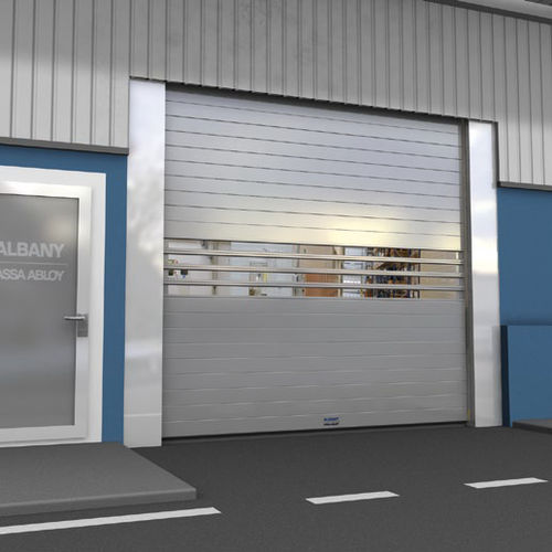 Porta industrial de enrolar - RR3000  - ASSA ABLOY - em alumínio / em aço galvanizado / em policarbonato