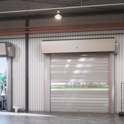 Porta industrial de enrolar - RR3000 ISO - ASSA ABLOY - em alumínio / em aço galvanizado / automática