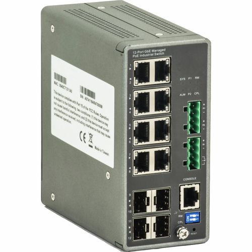 Módulo de interface Ethernet - RY-LPIGE-804GBTME - GEUTEBRÜCK - PoE