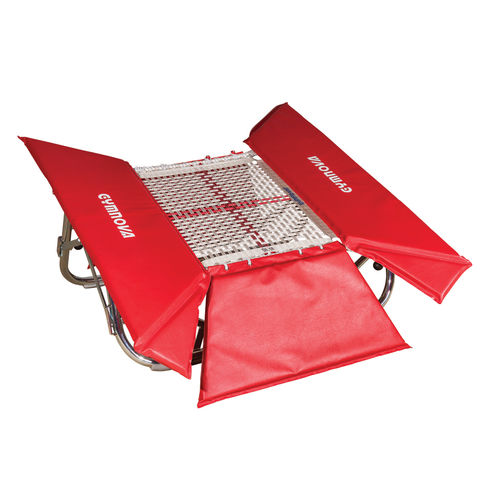 Trampolim retangular - 5052 - GYMNOVA - quadrado / da linha comercial / dobrável