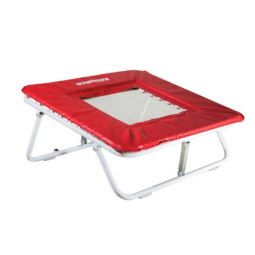 Trampolim de molas - 5010 - GYMNOVA - quadrado / da linha comercial / dobrável