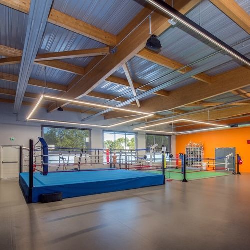 Piso esportivo para ambiente interno - OMNISPORTS TRAINING  - Tarkett Sports Indoor - vinílico / para escola / para centro de bem-estar