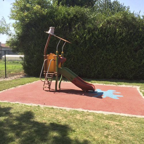 Escorregador reto - PICCOLO 1 FORESTIC : JPX-0001 - HUSSON INTERNATIONAL - para parque infantil