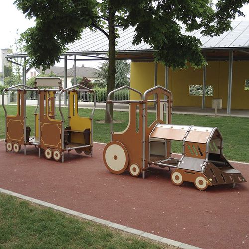Veículo para parque infantil - MAGIC’COLOR® : SMALL TRAIN / JMA-0505 - HUSSON INTERNATIONAL