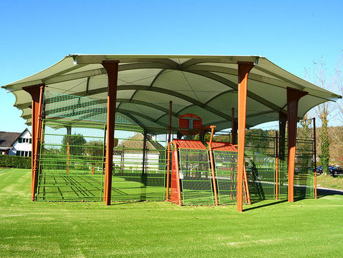 Abrigo para espaço público - SOLO+ : JIN-0544  - HUSSON INTERNATIONAL - para campo ou quadra esportiva
