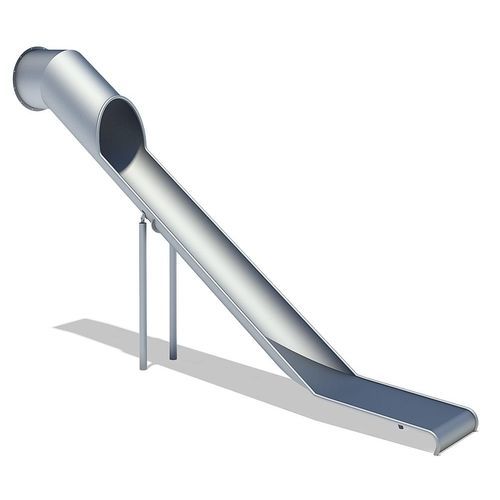 Escorregador reto - 54035612300 - eibe Produktion + Vertrieb GmbH & Co KG - para parque infantil / em aço inoxidável / tubular