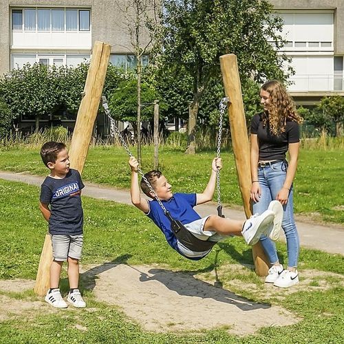 Balanço em madeira - LEIF  - eibe Produktion + Vertrieb GmbH & Co KG - para playground / simples / infantil