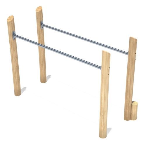 Barras paralelas para ambiente externo - 55208006300  - eibe Produktion + Vertrieb GmbH & Co KG - para espaço público / para estação de ginástica ao ar livre