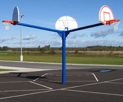 Tabela de basquete fixa - TRIO  - DYNAMO INDUSTRIES