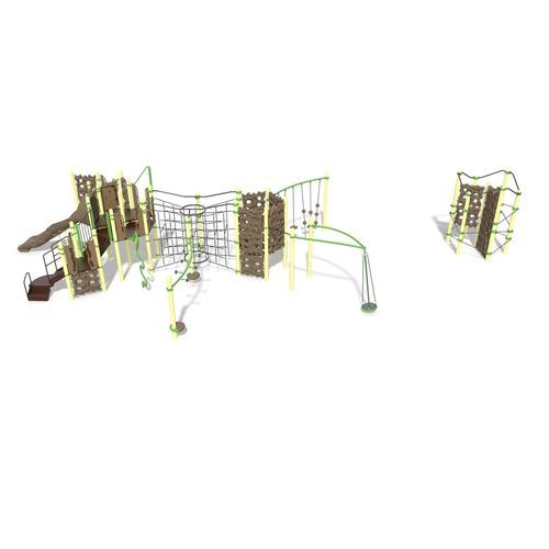 Estrutura lúdica para parque infantil - GeoPlex&trade; 1 Design 5109 - LANDSCAPE STRUCTURES - em aço revestido a pó / em polietileno / modular