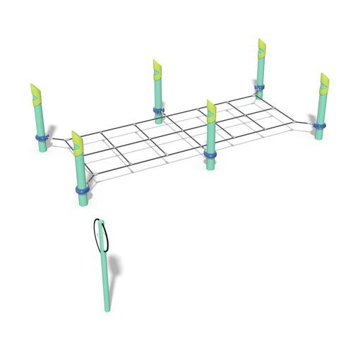 Circuito de obstáculos para parque infantil - FitCore&trade; Extreme High Step - Design 6198 - LANDSCAPE STRUCTURES - para ambiente externo