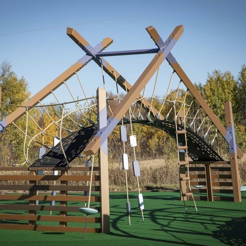 Estrutura para trepar para parque infantil - Fortress™ - LANDSCAPE STRUCTURES