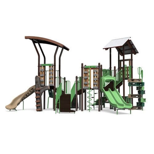 Estrutura lúdica para parque infantil - NU-EDGE®   - little tikes - em madeira / em material plástico / modular