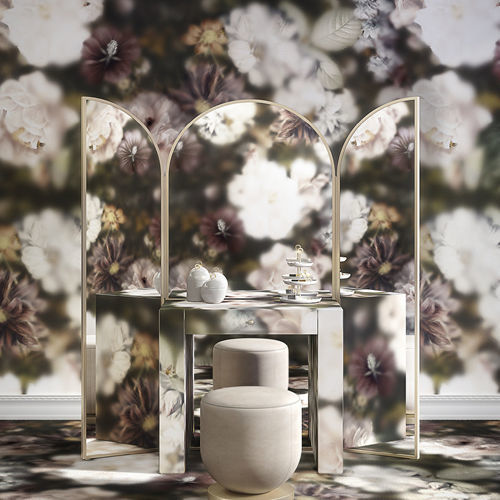 Tampo de banheiro em madeira - BLOSSOM  - Devon&Devon - de Marcel Wanders
