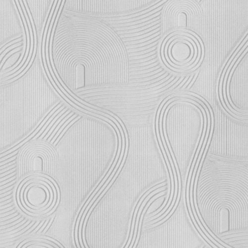 Papel de parede contemporâneo - ZEN  - Devon&Devon - estampado / efeito de tecido / cinza