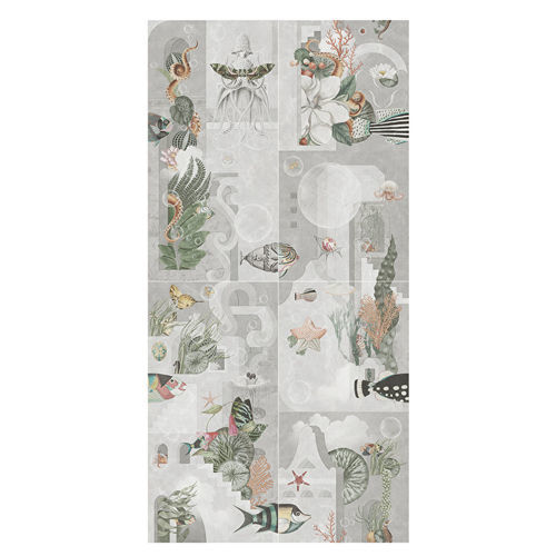 Painel decorativo em cerâmica - SLMWGARDLH - Devon&Devon - para ambiente interno / liso / ignífugo