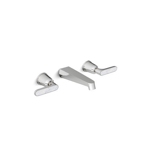 Misturador monocomando para lavatório - TWY934MMCA - Devon&Devon - de parede / em latão / para banheiro