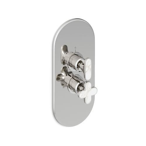 Misturador monocomando para box de banheiro - TWY949BCLO3WE - Devon&Devon - de parede / termostático / em latão