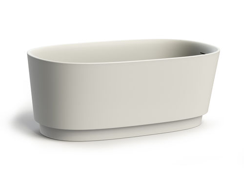 Banheira oval - DOVE - Devon&Devon - freestanding / para residência / em compósito
