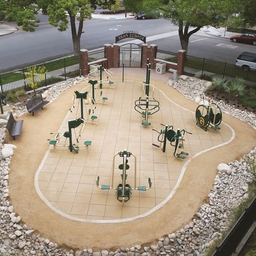 Multiestação de treinamento - GREENFIELD - progressive design playgrounds